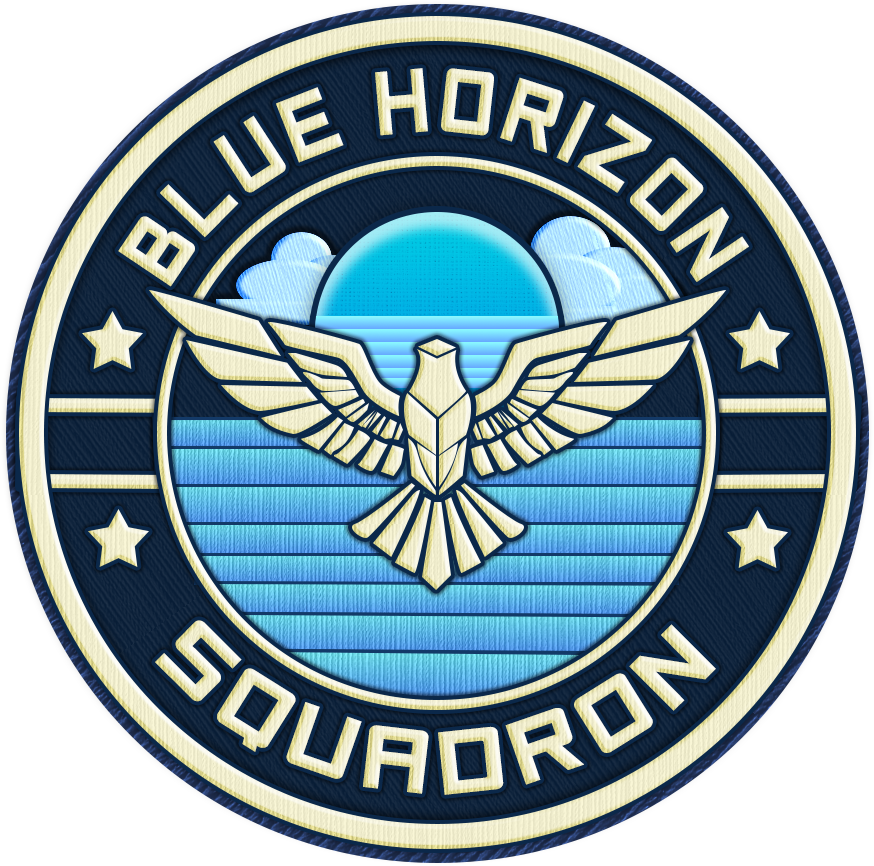 Blue Horizon Squadron Digital Patch